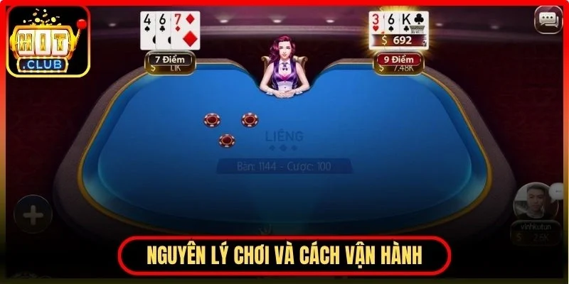 Nguyên lý chơi và cách vận hành cơ bản trong bài liêng