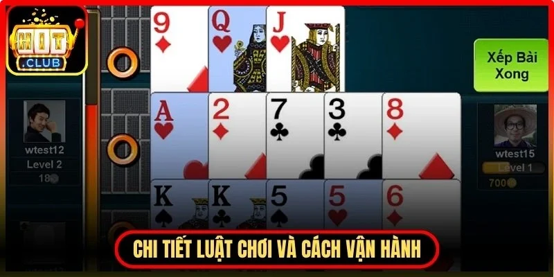 Chi tiết luật chơi và cách vận hành trong mậu binh