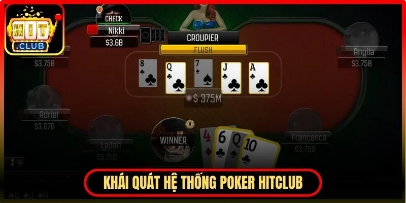 Khái quát hệ thống poker Hitclub dành cho người mới