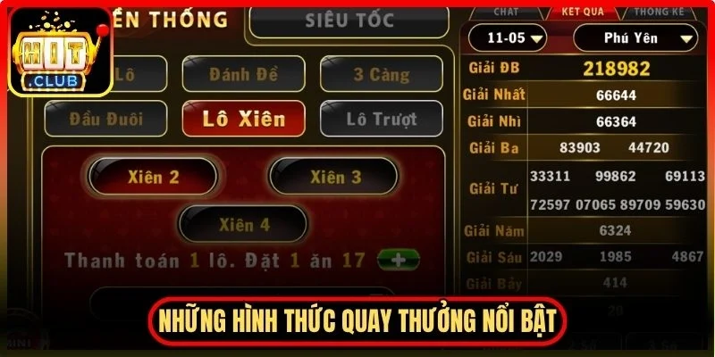 Những hình thức quay thưởng nổi bật được nhiều người lựa chọn